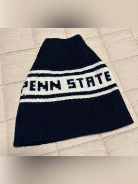 Vintage Penn State Navy & White Beanie Hat